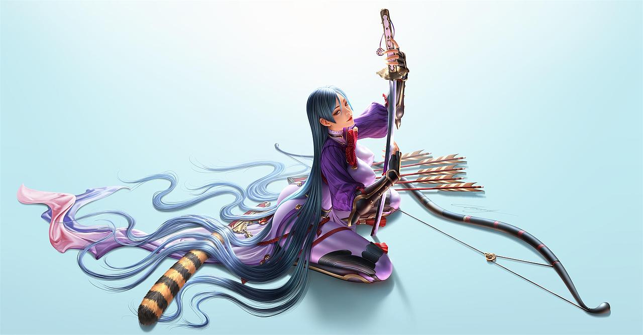 源赖光|插画|商业插画|大d0000_原创作品-站酷zcool