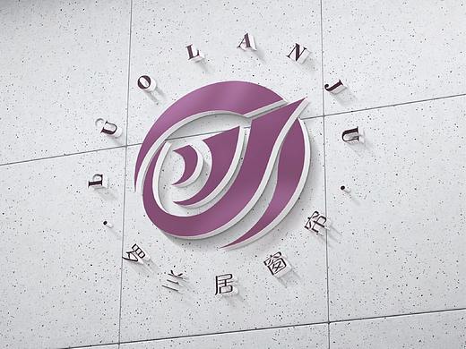 窗帘标志设计