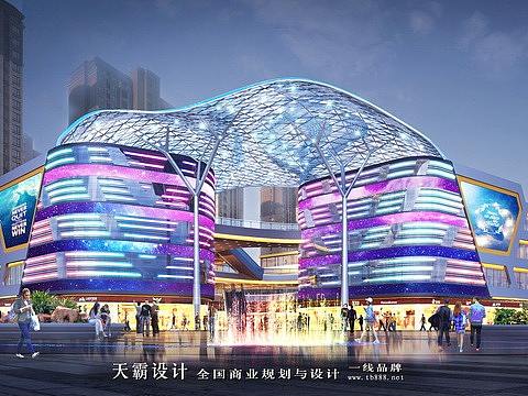 主题式城市综合体装修设计效果图突破同质化！