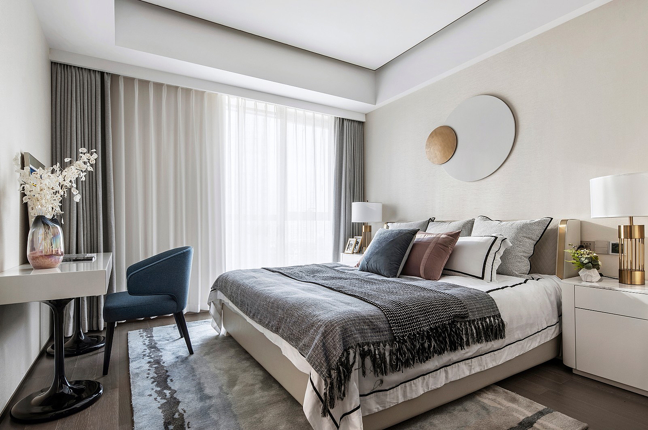 绍兴源盛·云锦中心大平层（图ZMjk1NTAyMzE2） - 家装设计 - 站酷设计师越不繁原创素材 - 站酷ZCOOL