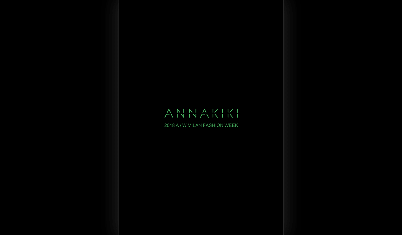 2018 / ANNAKIKI 2018A/W MILAN FASHION WEEK