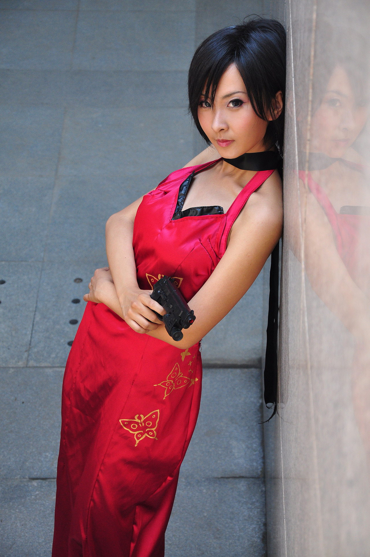 生化危机4cosplay艾达王旗袍