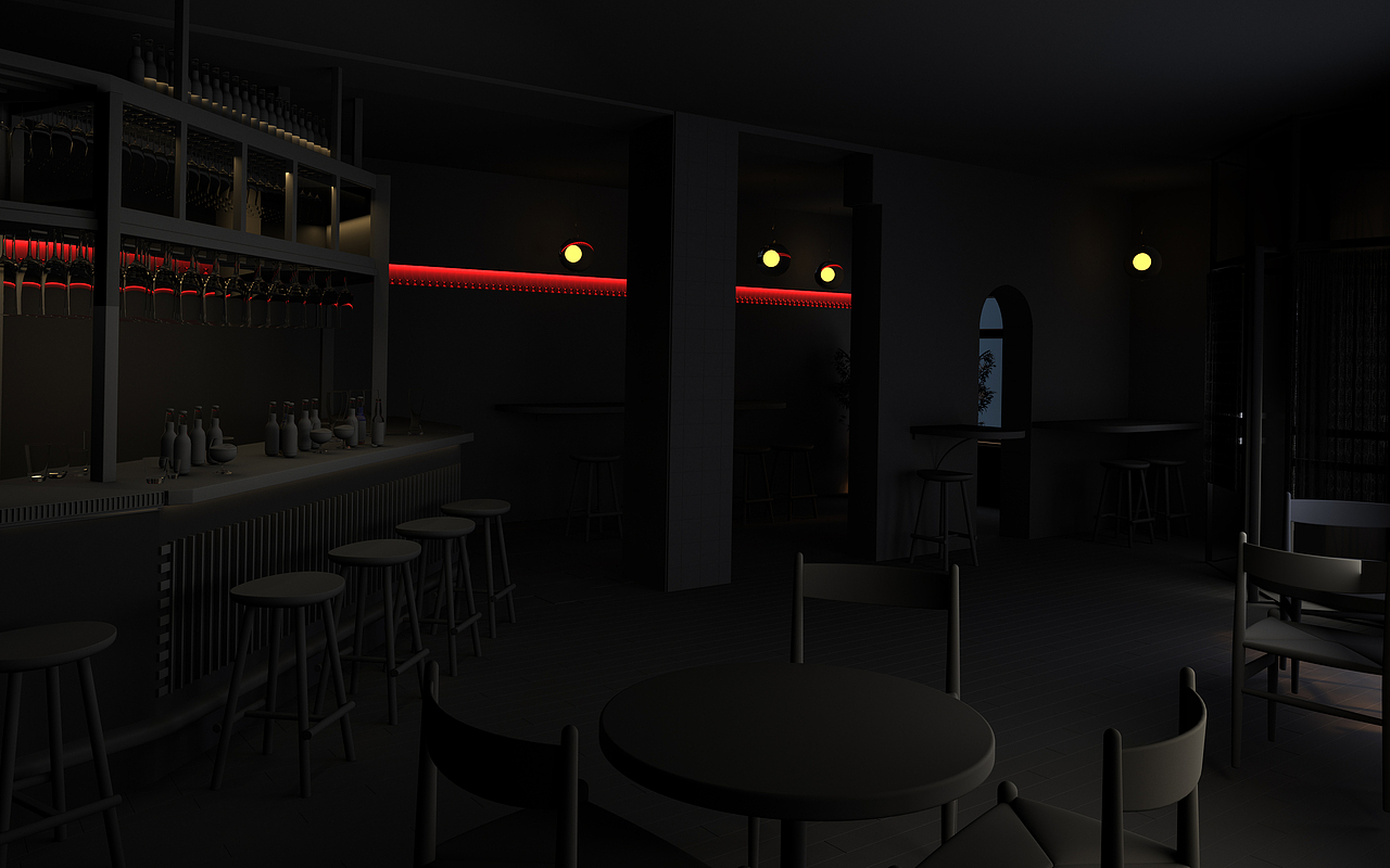 工装啤酒屋 建模（图ZMjgxNTAxNjc2） - 建筑/空间 - 站酷设计师OmgLookAtYouuuu原创素材 - 站酷ZCOOL