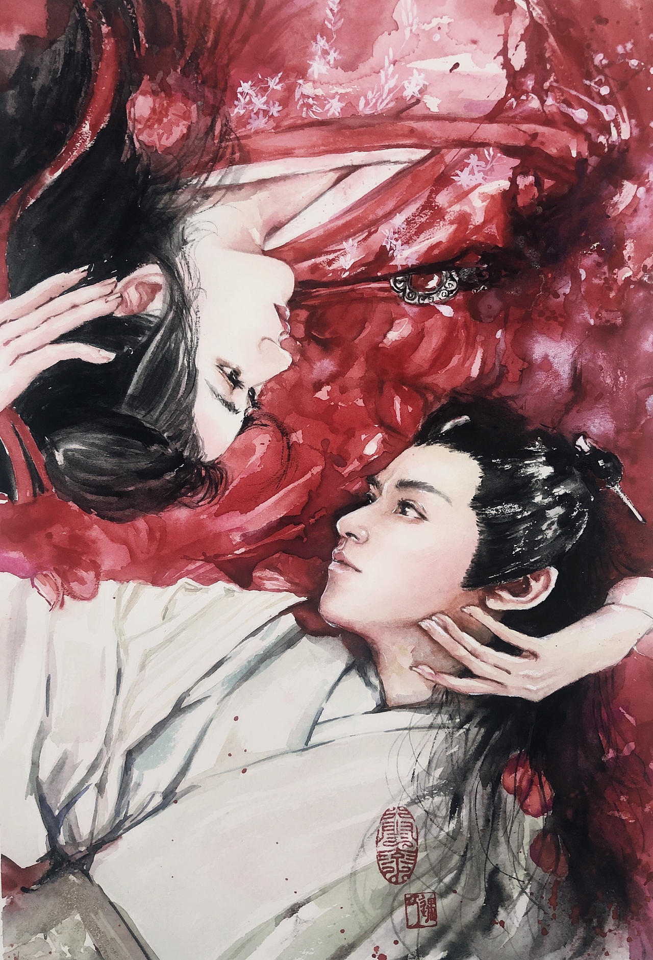 听雪楼水彩插画画集