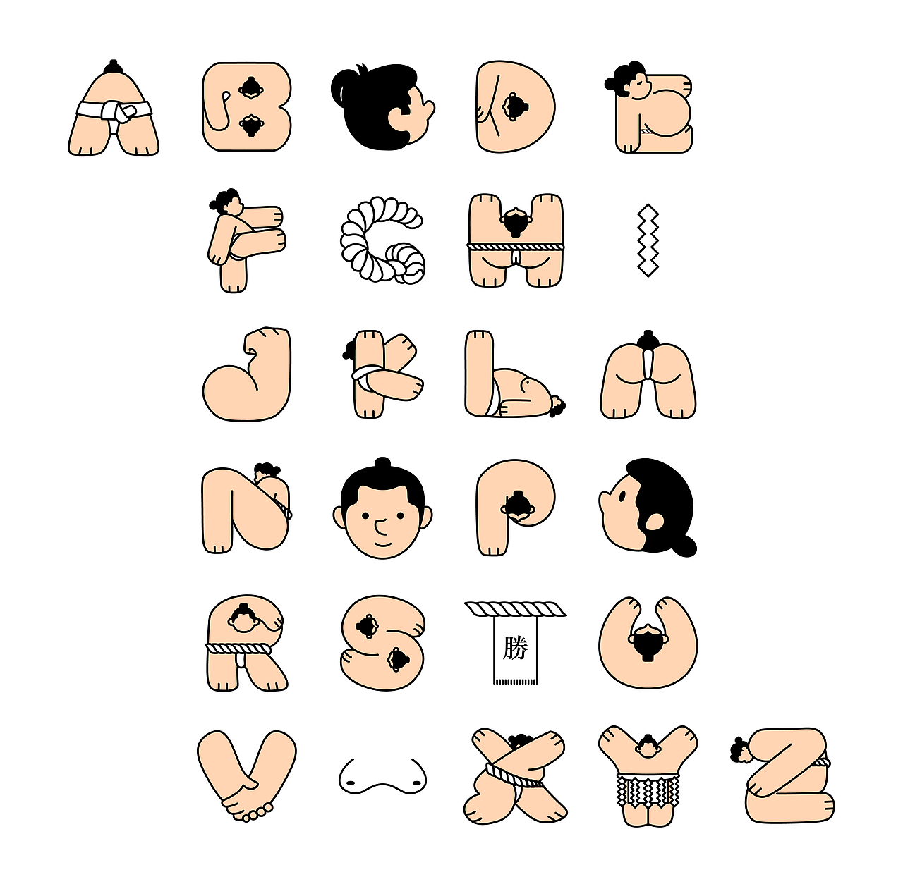 Font design - SUMO（图ZMTQzMDE5NDQw） - 字体/字形 - 站酷设计师Dian_Sheng原创素材 - 站酷ZCOOL