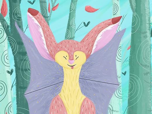 可爱原创动物插画