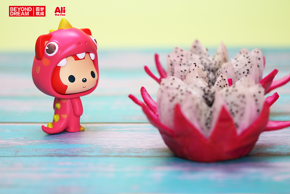 元旦限定阿狸迷你公仔 · 调色板系列2 - 水果恐龙