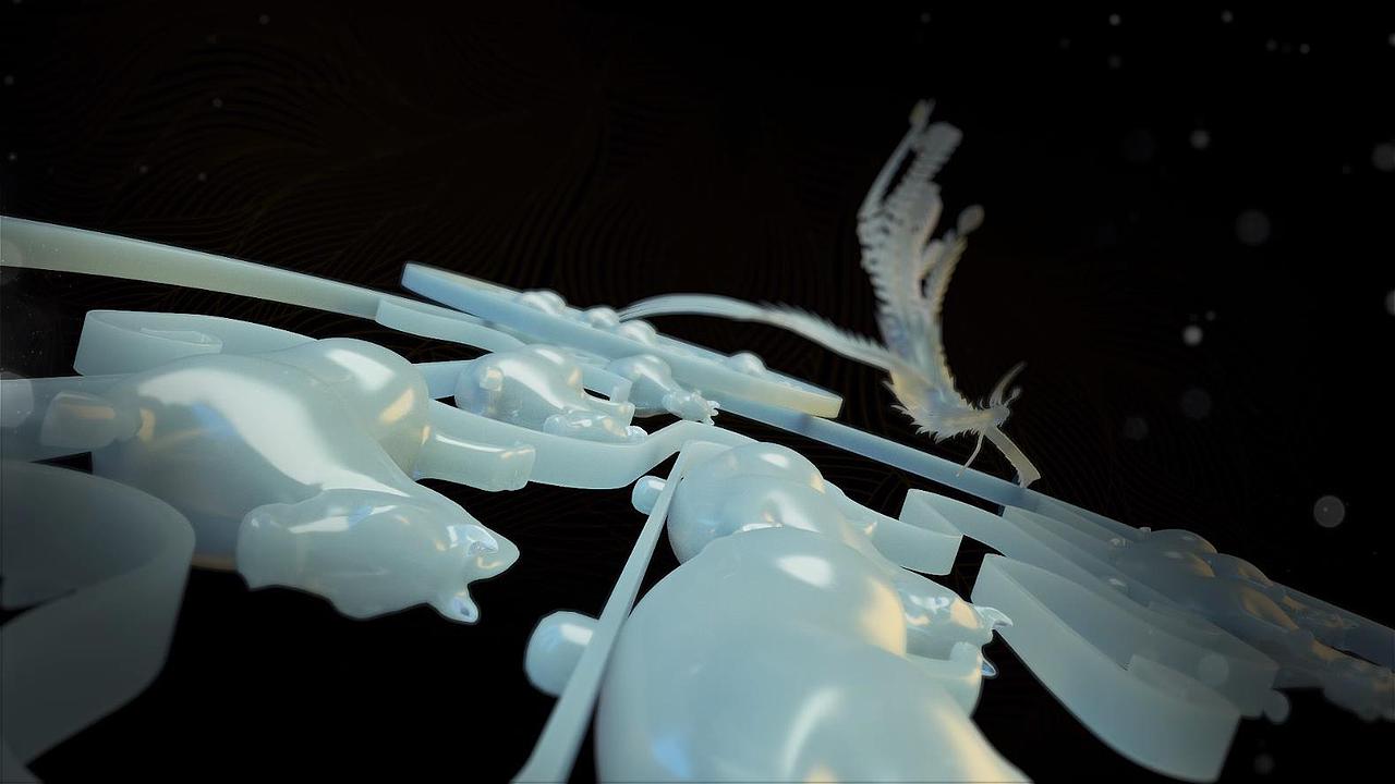 中国风C4D动画（图ZMjMwNDcwMzc2） - 其他三维 - 站酷设计师C4D动画制作KEVIN原创素材 - 站酷ZCOOL