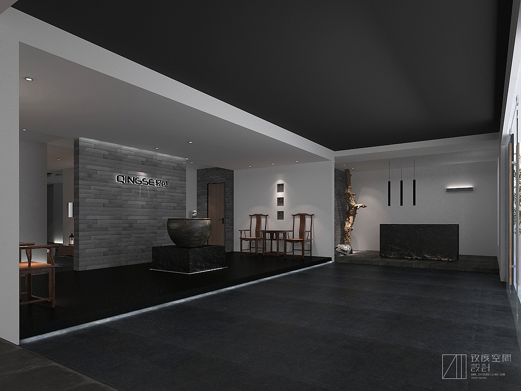 轻色养生馆终端形象设计（图ZMTM3MjA0MTY0） - 家装设计 - 站酷设计师致度空间原创素材 - 站酷ZCOOL