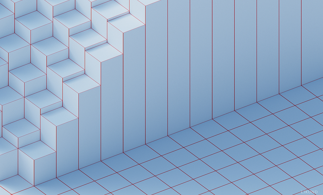自制3d渲染氛围图160张免费下载可做壁纸ppt背景