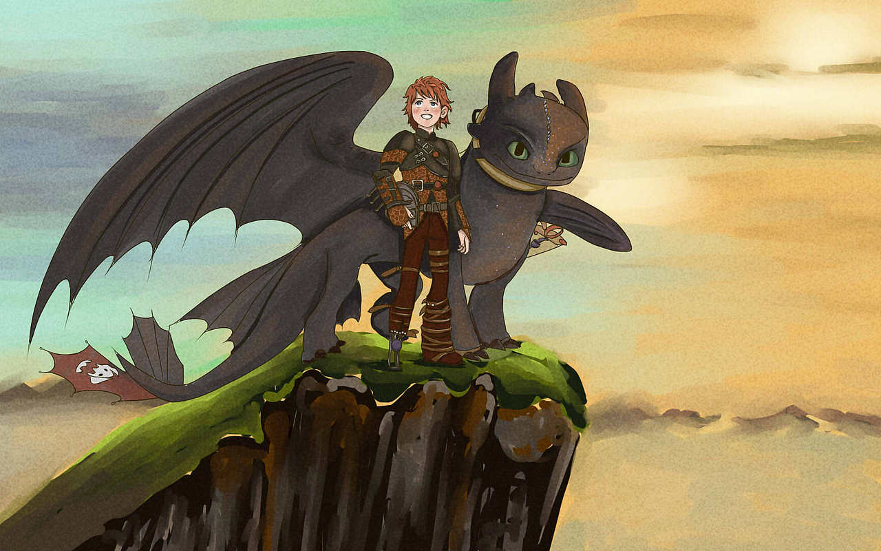 即便不舍，三部曲也终将落幕。为了保全族群、不再长年征战，Toothless与Hiccup决心率领人与龙，分别退居世界的两地。结局虽带有些许遗憾的感慨，也显示领导者不能只是一味追寻梦想，须顾及现实的训示意味，却也同时使人期盼：是否，哪一天我们也真能再次与龙相遇呢？