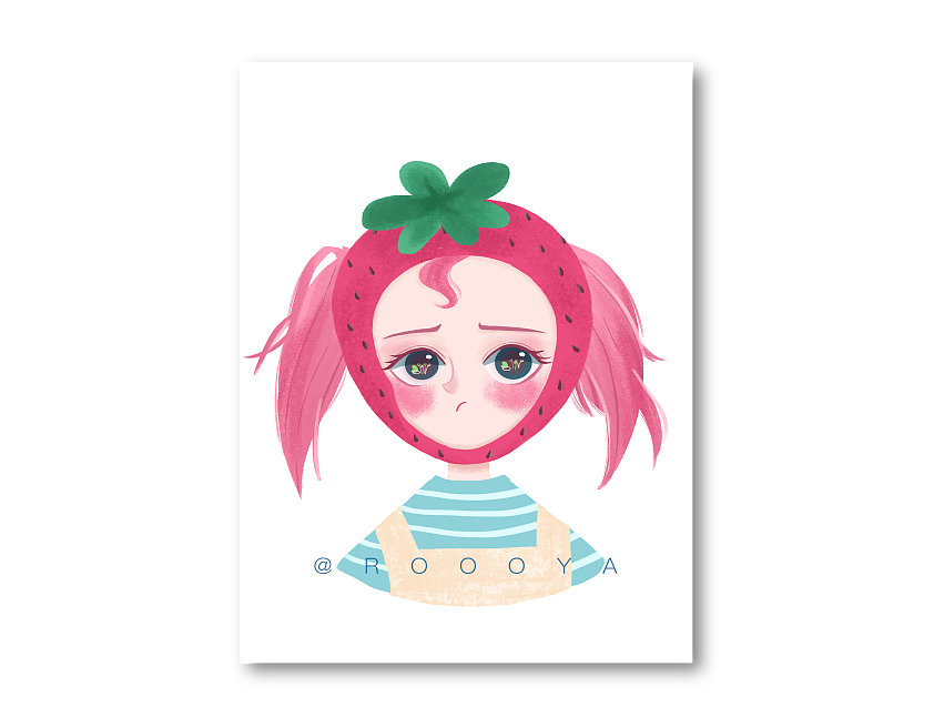 水果系列女生头像