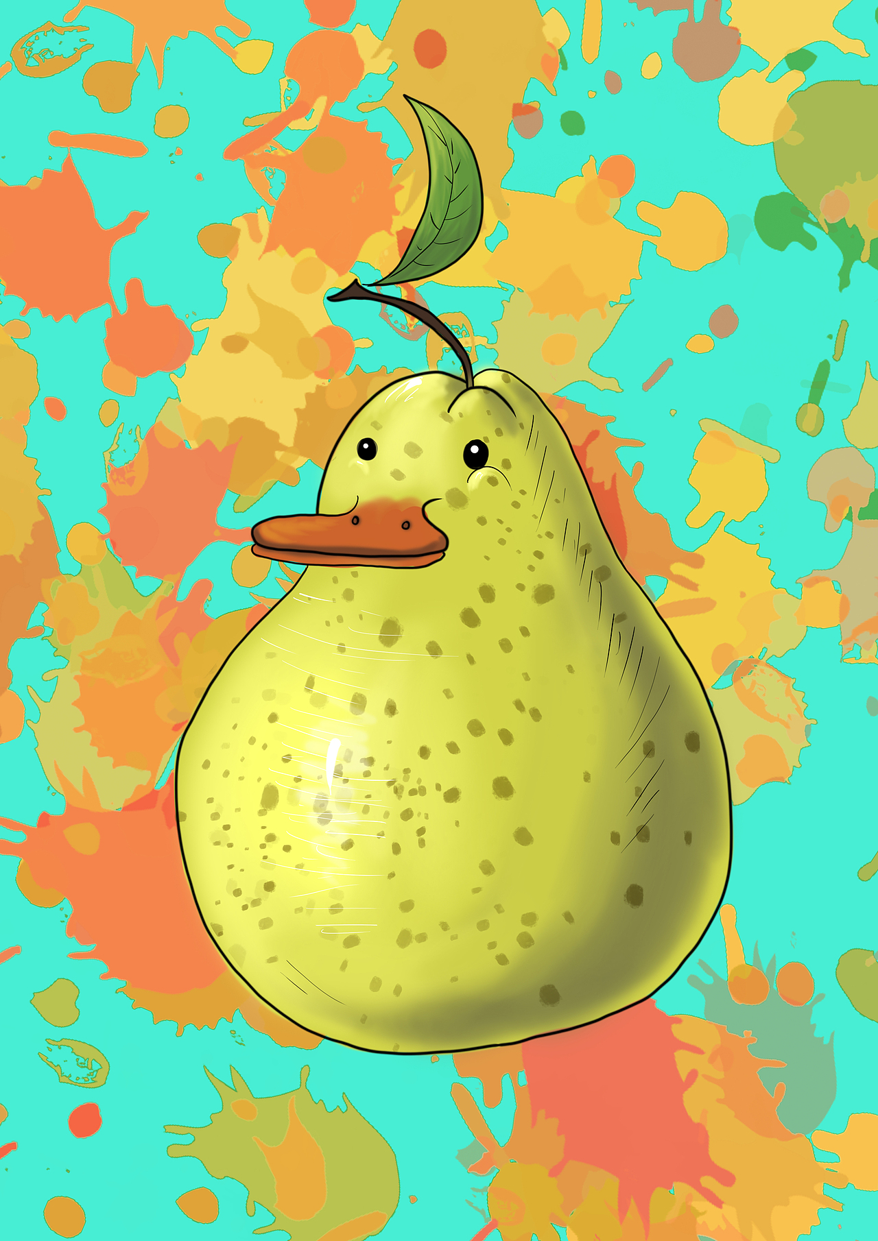 有关于鸭子的图形联想