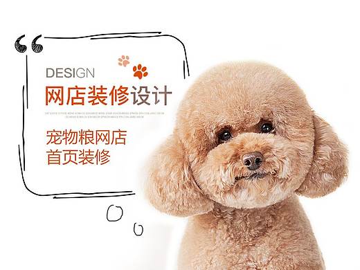 宠物粮淘宝网店装修设计