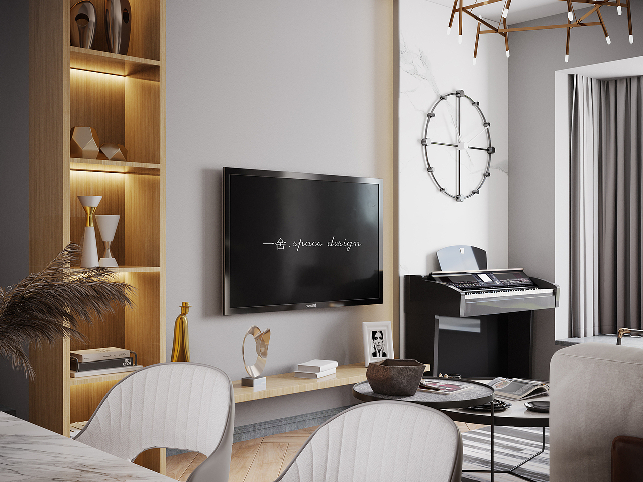 尘心 | 简约（图ZMTc1MDIyNTgw） - 家装设计 - 站酷设计师一舍空间表现原创素材 - 站酷ZCOOL