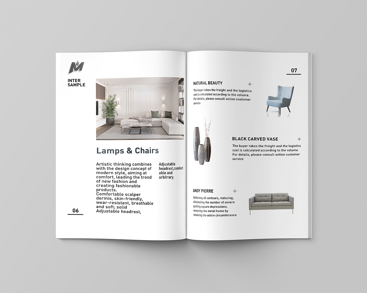 室内设计公司宣传册