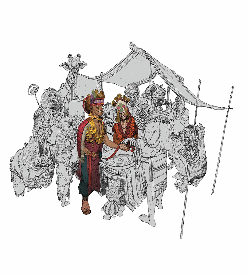 《神明》画集第一册