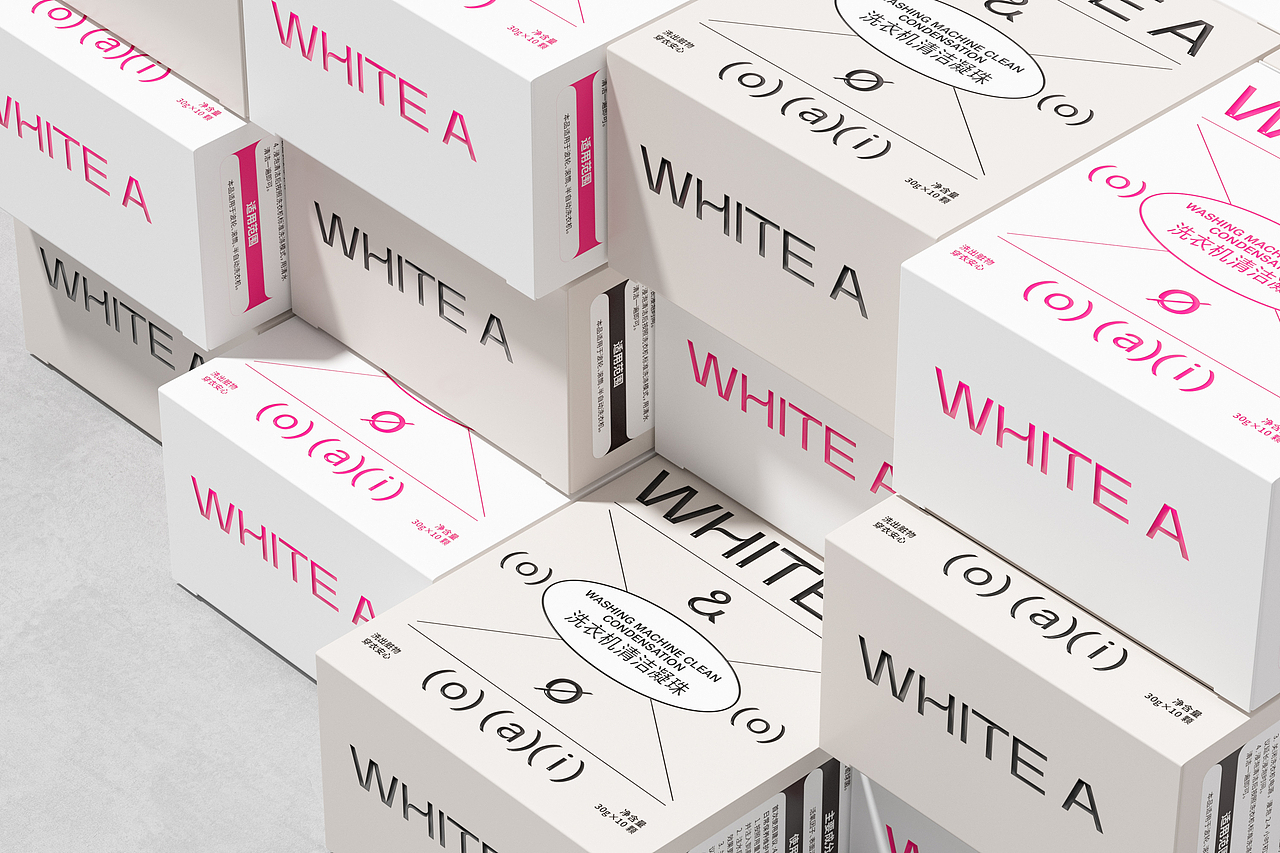 WHITE A | 洗衣凝珠包装设计