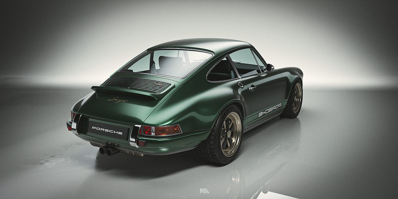 1991 POESCHE 911 Singer | Full CGI