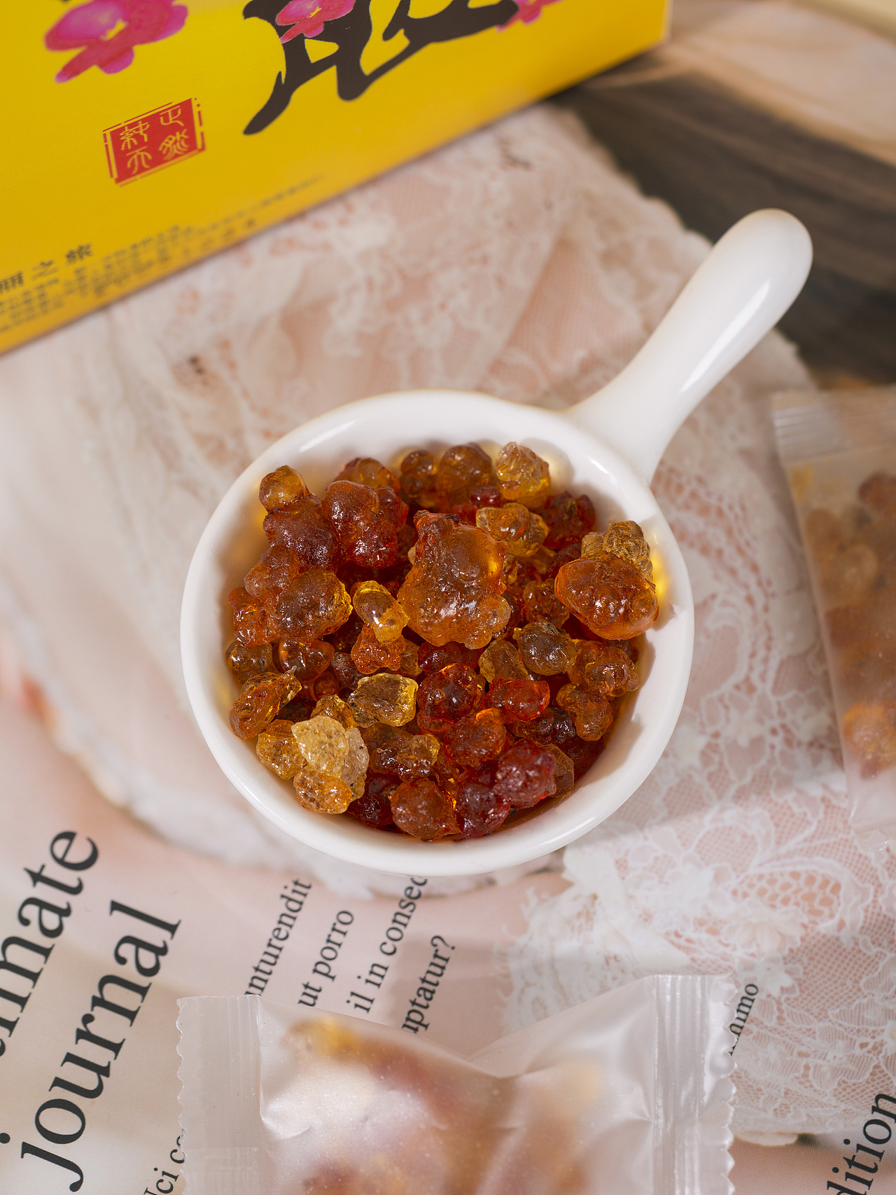 有间|宋桃养颜三宝桃胶雪燕皂角米组合