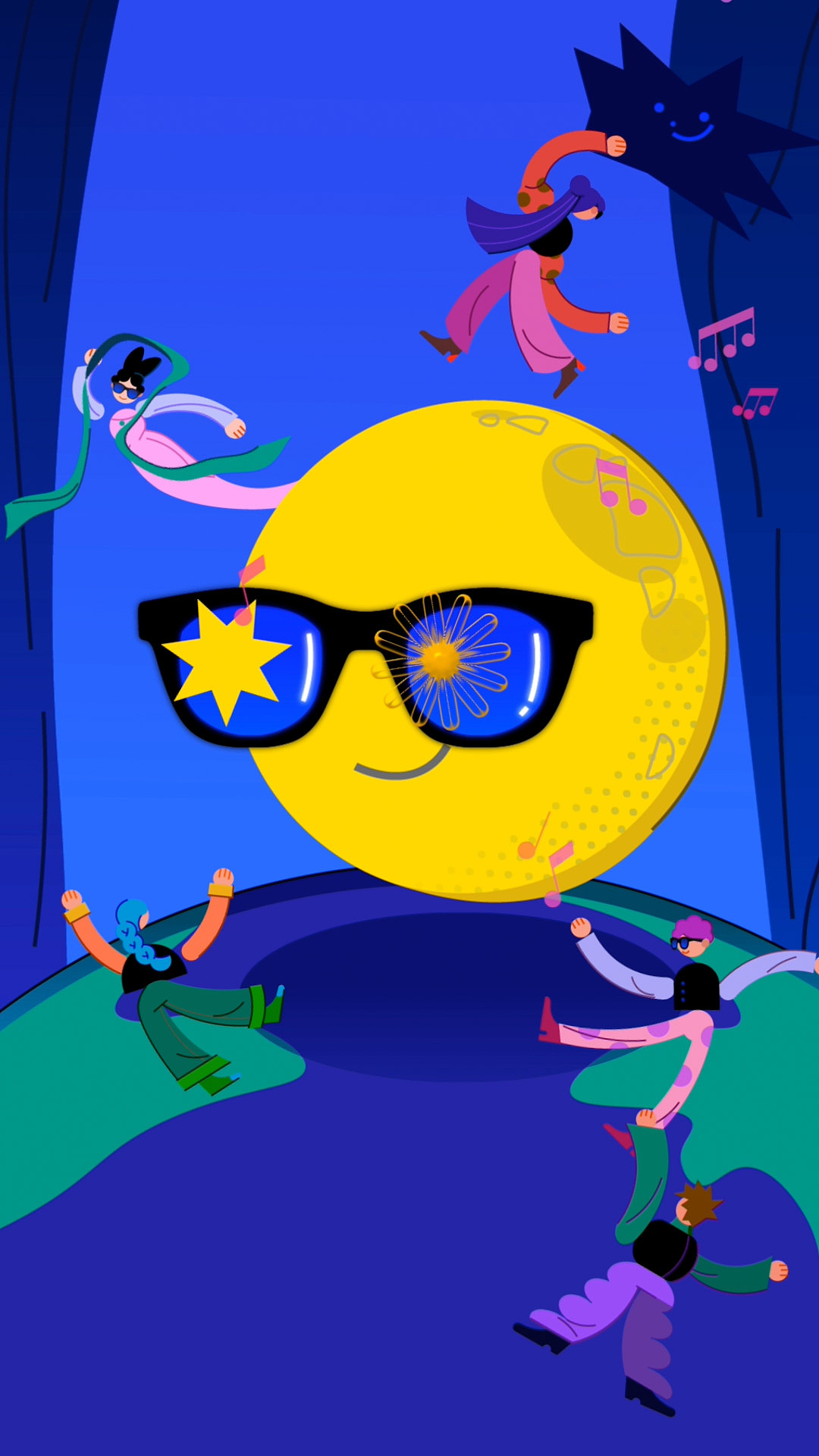 Nreal 中秋动态海报