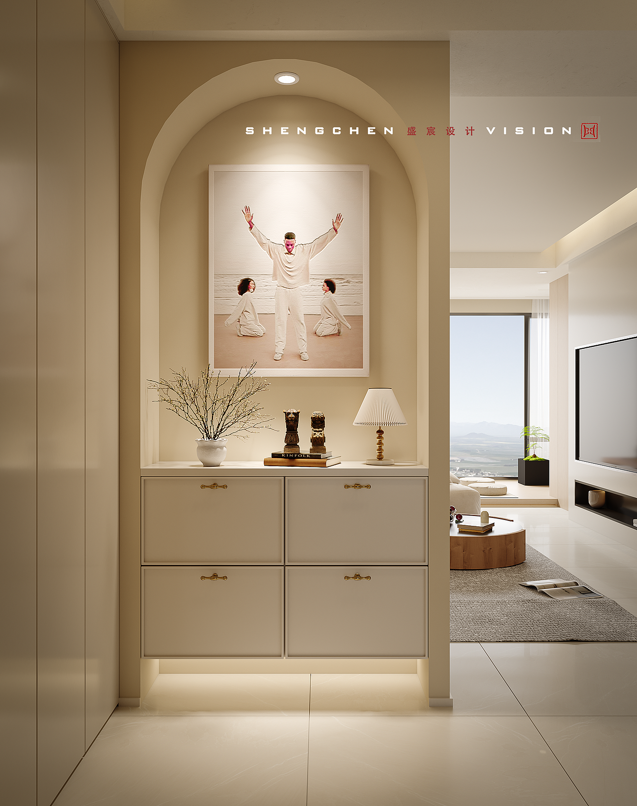 「奶油+勃艮第红」