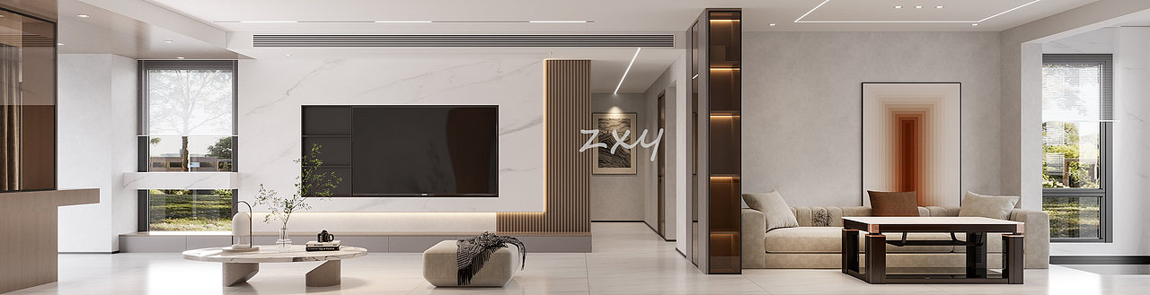 温馨的现代住宅空间——现代家装设计