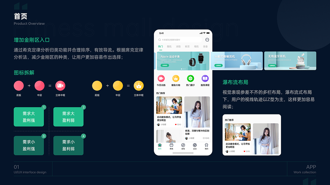 健身App界面设计（图ZMzU1MTQxMjQw） - APP界面 - 站酷设计师海边的小锦鲤原创素材 - 站酷ZCOOL