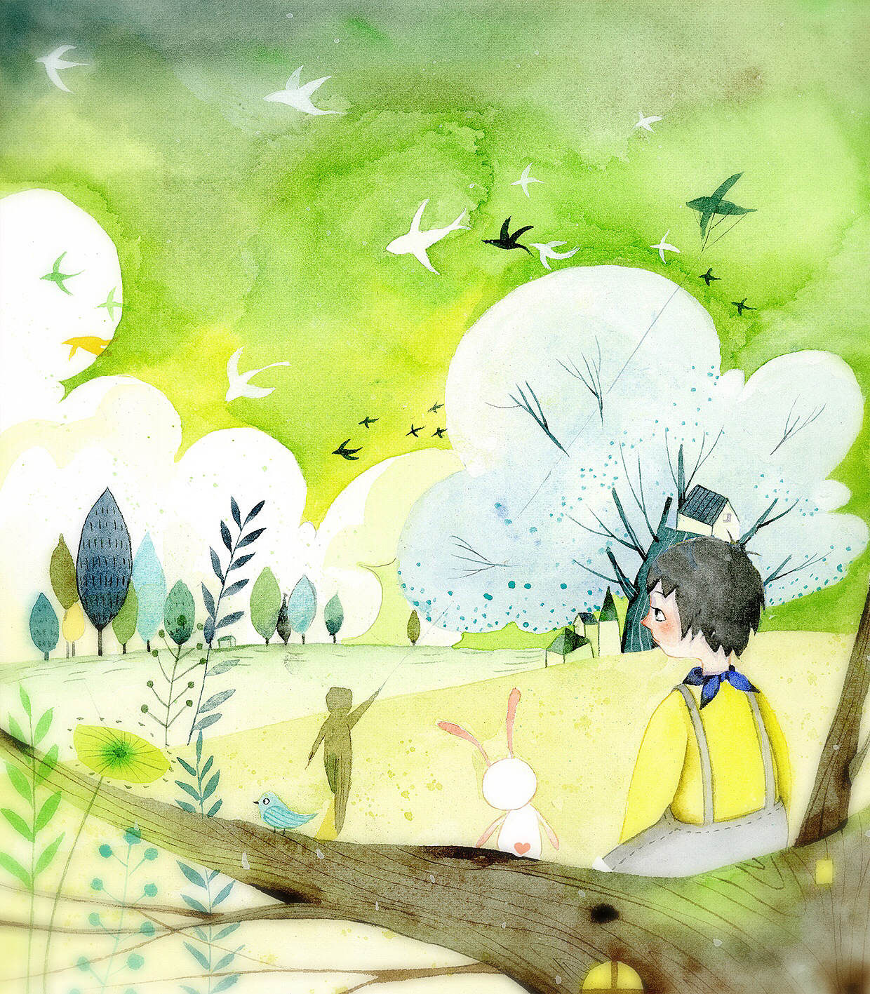 拾岁（图ZMTAwOTM1Nzky） - 艺术插画 - 站酷设计师川禾原创素材 - 站酷ZCOOL