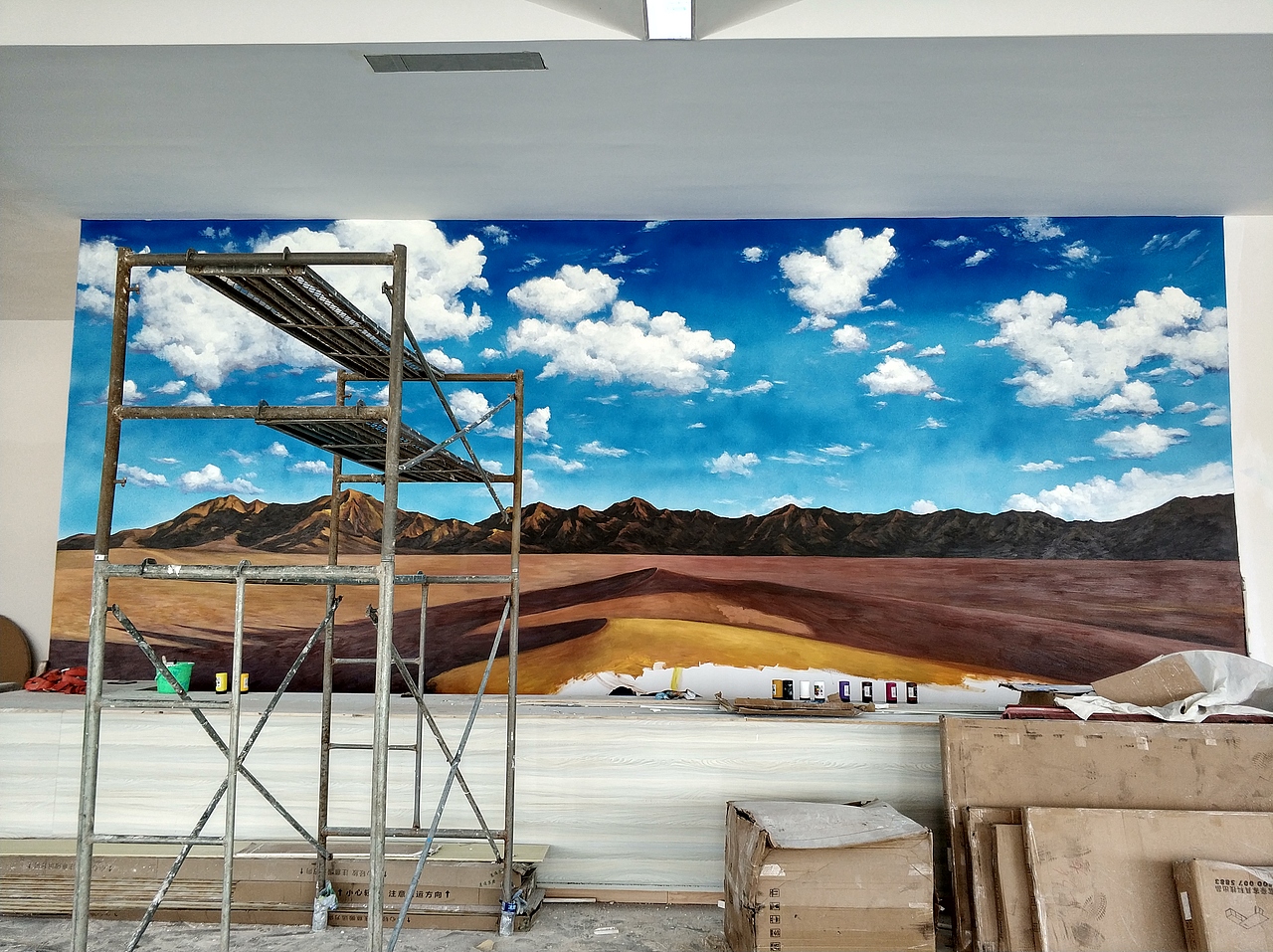 大柴旦美景。（图ZMTk5ODk1NjY4） - 新锐潮流插画 - 站酷设计师故城清扬原创素材 - 站酷ZCOOL