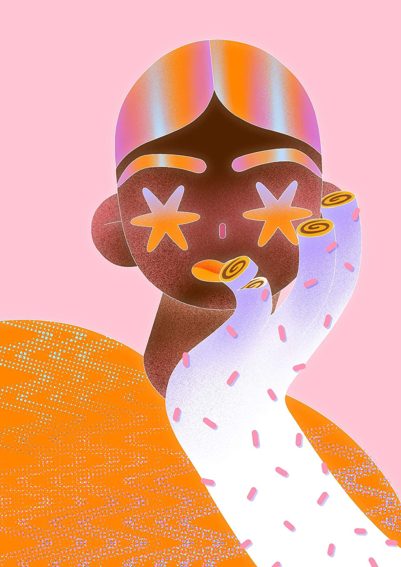 Too Sweet太甜（图ZMzEzNDkwNjEy） - 艺术插画 - 站酷设计师EOWONG原创素材 - 站酷ZCOOL