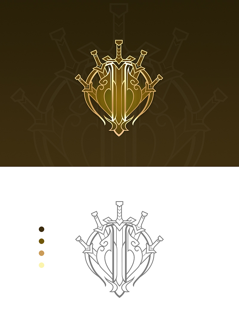 让一套游戏登录界面更美