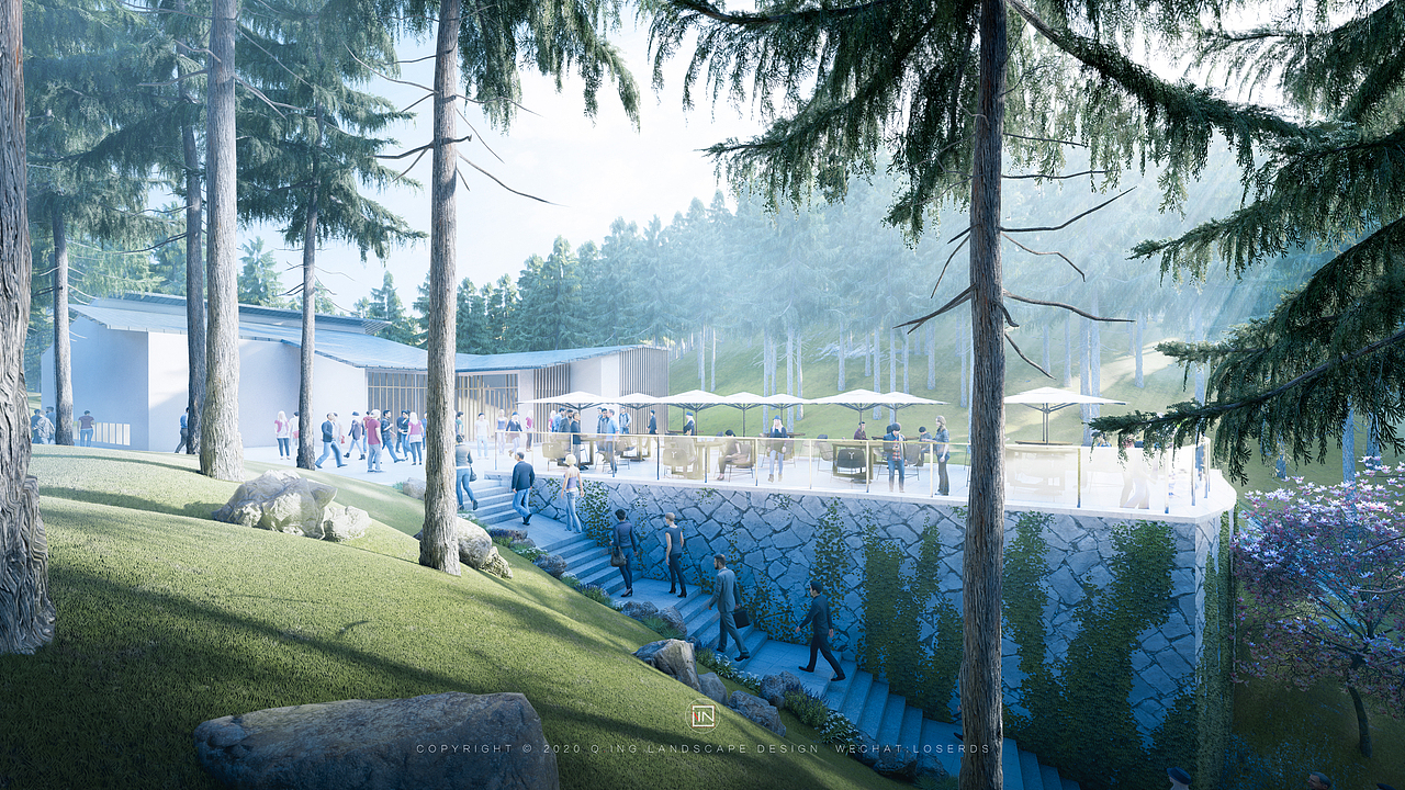 BOUTIQUE RESORT LANDSCAPE DESIGN | LUMION