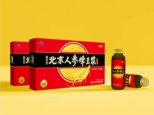999北京人参蜂王浆(个人主页-ZNTY2ODkwODA=) - 包装 - 站酷设计师燕子品牌设计原创素材 - 站酷ZCOOL