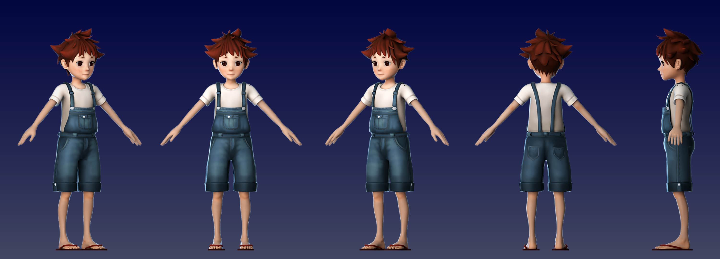 三维动画 卡通人物3d建模 影视角色 片头制作 视频动画