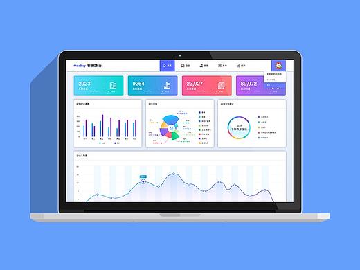 one key 后台管理系统