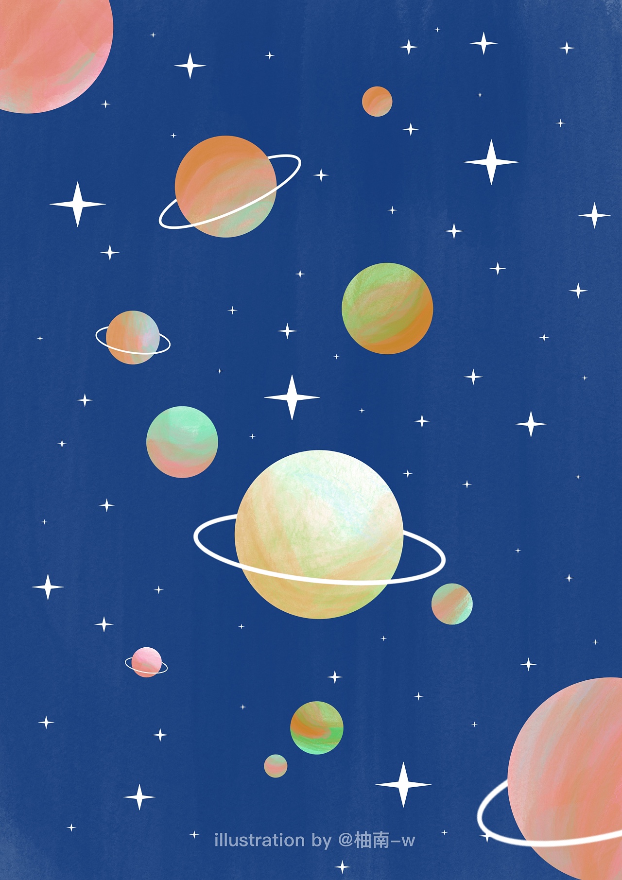 八大行星|插画|儿童插画|退其 - 原创作品 - 站酷 (ZCOOL)