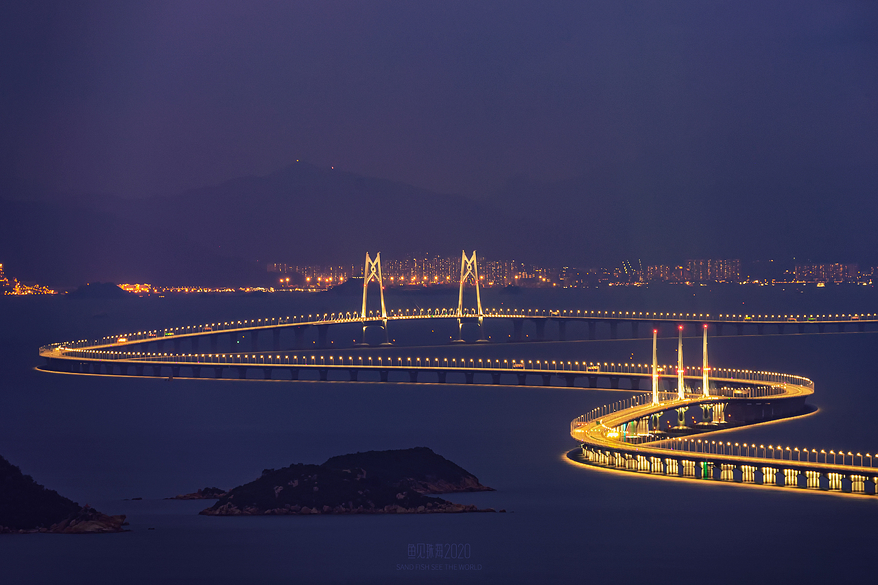 伶仃洋巨龙-港珠澳大桥（图ZMjE4NjczNTE2） - 风光摄影 - 站酷设计师逐日的沙鱼原创素材 - 站酷ZCOOL