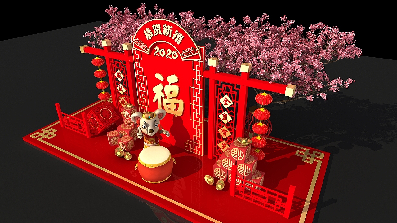 美陈（图ZMTkwMDQ5MTQ4） - 展陈设计 - 站酷设计师J自在原创素材 - 站酷ZCOOL