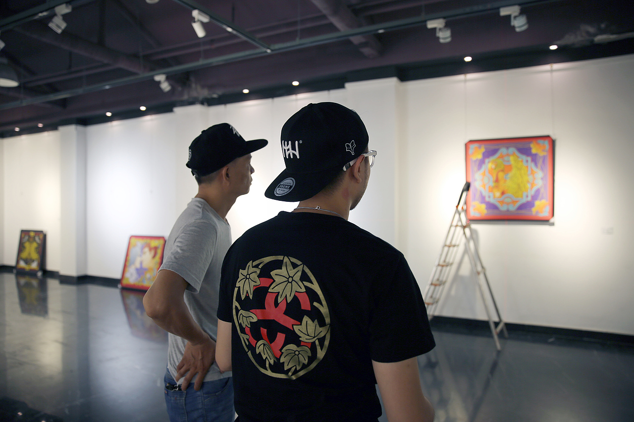 原创 | 半亩园美术馆作品艺术展之金小生（图ZNTkwNDk2OTY=） - 绘画 - 站酷设计师金小生原创素材 - 站酷ZCOOL