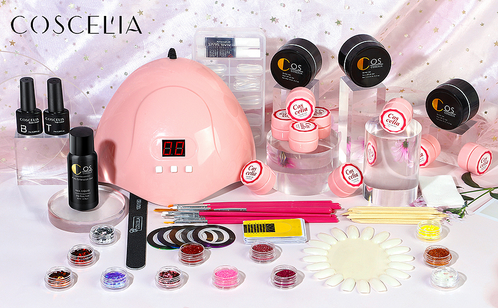 女孩甲油胶UV胶美甲套装指甲油可爱卖点粉嫩嫩日系胶