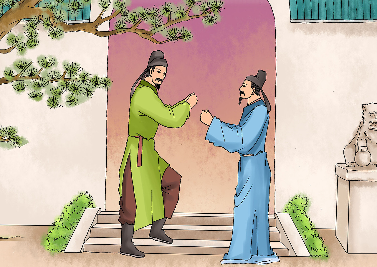 古诗插画（图ZNzY4MjMyODg=） - 商业插画 - 站酷设计师Koey位移原创素材 - 站酷ZCOOL