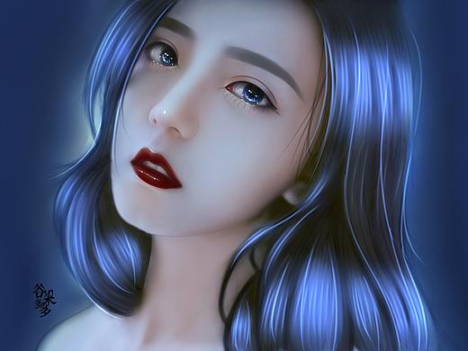 人物转手绘暗黑风