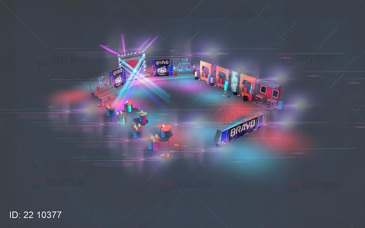 户外街头活动快闪店