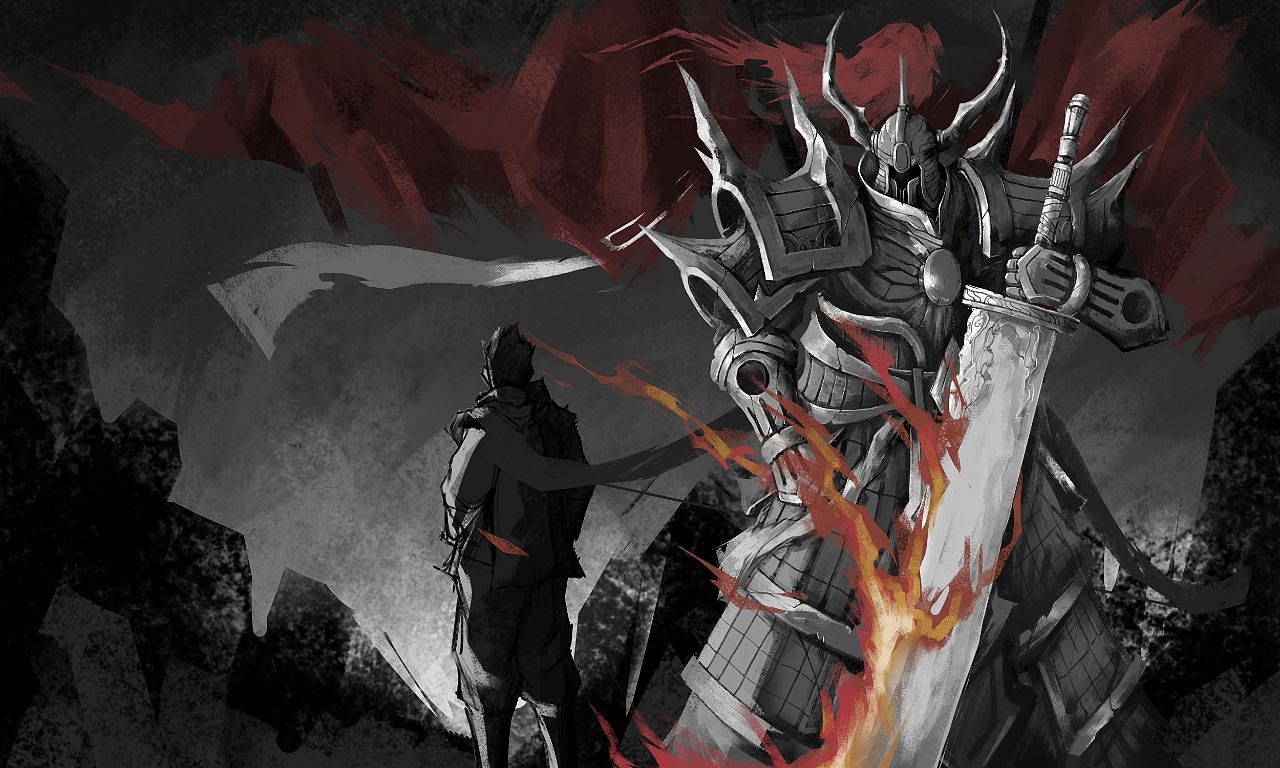 镇魂街漫画同人插图 曹仁