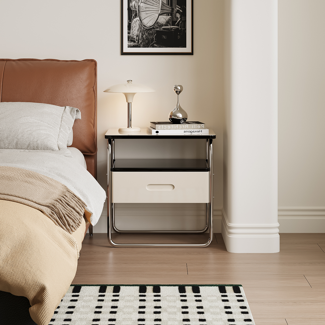 简约现代床头柜