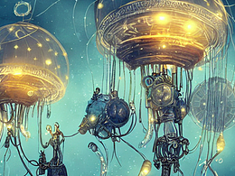 #AI创作实验室#机械水母