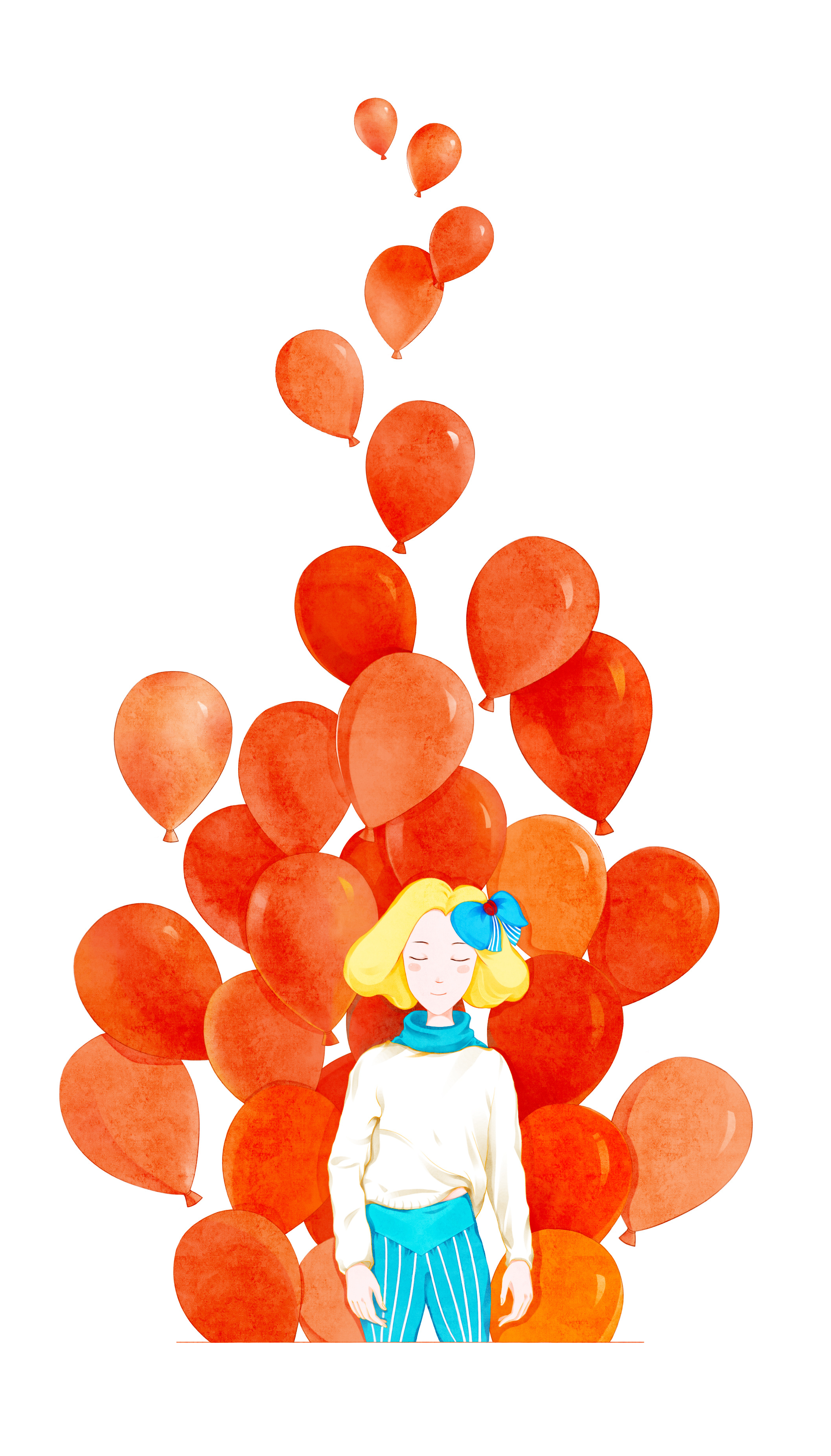 梦中系列--红色气球