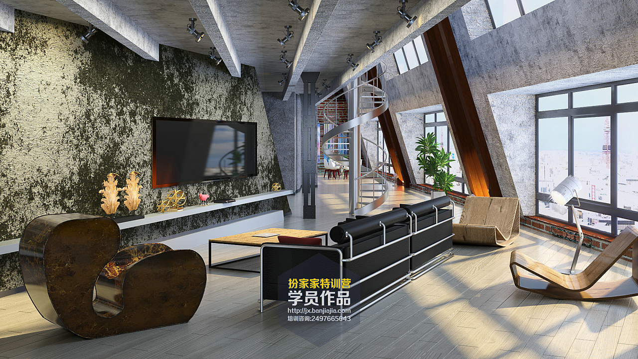 【室内设计效果图】特训营学员原创作品展示1