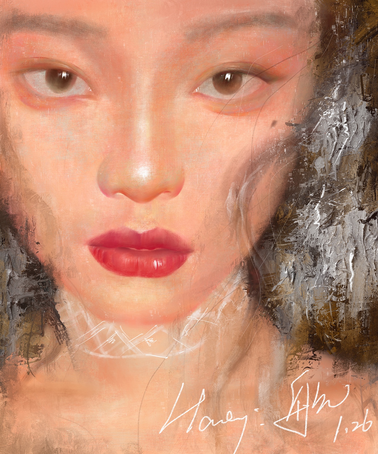 板绘人像iPad